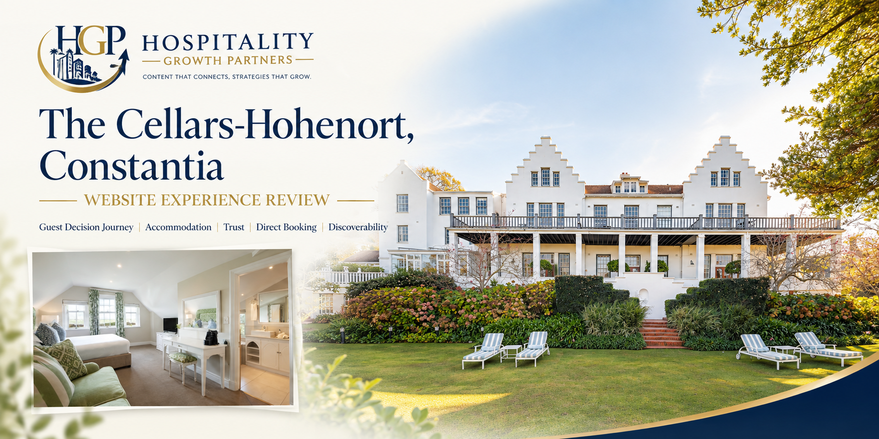 The Cellars-Hohenort Constantia website experience review by Hospitality Growth Partners